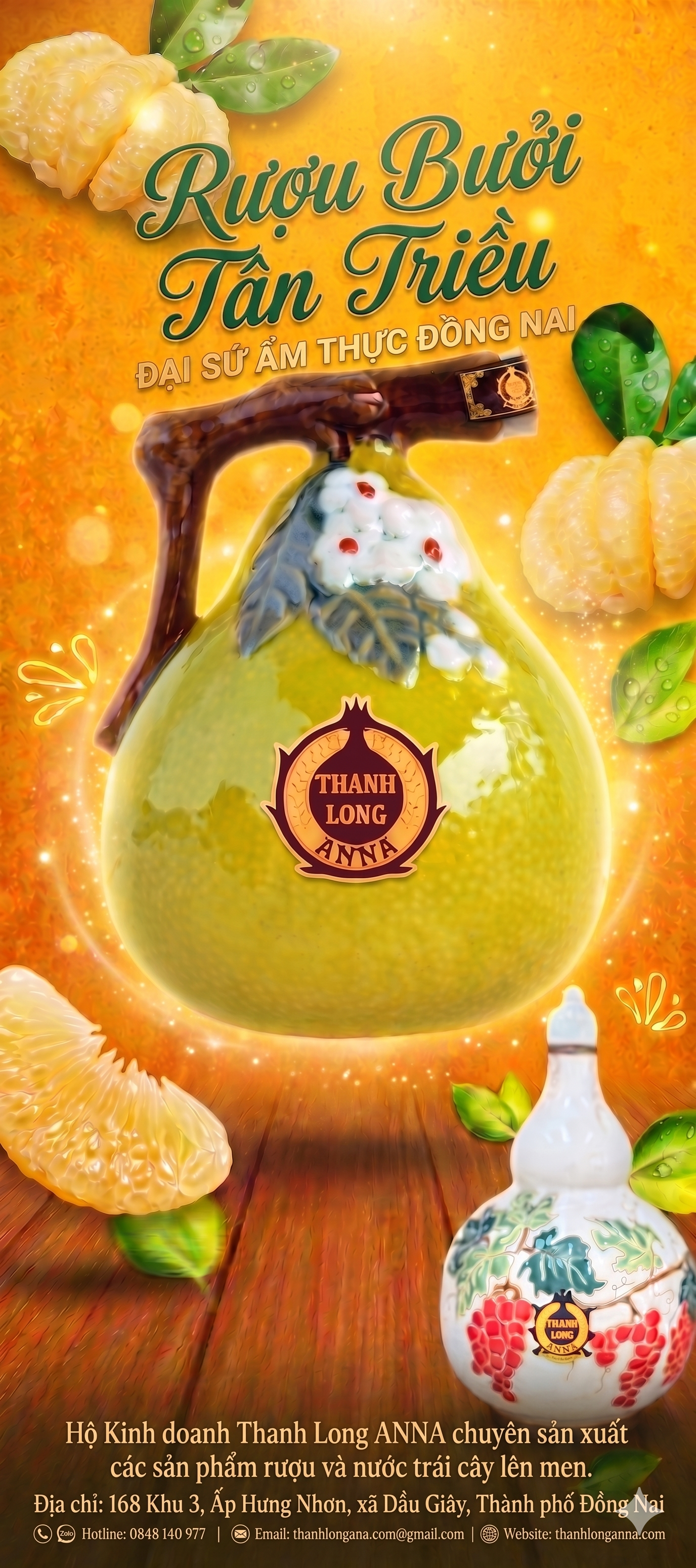 Rượu Bưởi Tân Triều ANNA